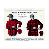 Filson - Mackinaw Cruiser villahuopatakki punainen