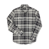 Filson Scout Shirt Black/Cream -flanellipaita (musta-valkoinen) **KOKO 3XL**
