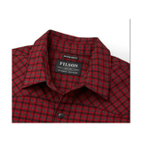 Filson Western Flanel Shirt -flanellipaita (puna-musta) 