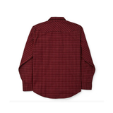 Filson Western Flanel Shirt -flanellipaita (puna-musta) 
