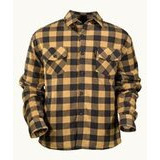 Fleecekauluspaita - Outback Big Shirt, Tan