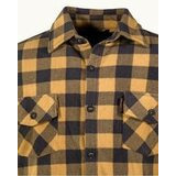 Fleecekauluspaita - Outback Big Shirt, Tan