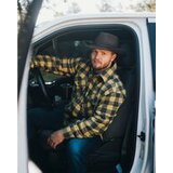 Fleecekauluspaita - Outback Big Shirt, Tan