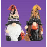 Syksy / Halloween Koristetonttu valolla