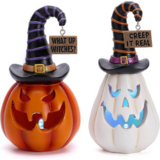 Halloween Koristekurpitsa valolla