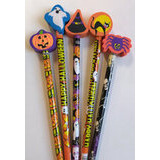 Halloween lyijykynä kumilla, erilaisia