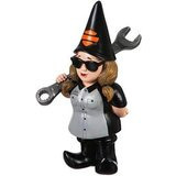 Harley-Davidson -puutarhatonttu naismekaanikko