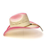 Hot Pink Straw Hat