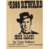 Jesse James - Vintage-juliste
