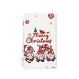 Jouluaiheinen keittiöpyyhe - Merry Christmas, tontut