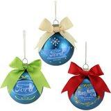 Joulukuusen koriste, lasipallo - Ford