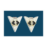 Kaulusklipsi Square Dance