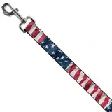 Koiran talutushihna American Flag 4ft.
