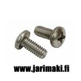 Koneruuvi 10-24X1/2" ruostumaton teräs