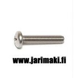 Koneruuvi 10-32X1" ruostumaton teräs