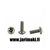 Koneruuvi 4-40X1/4" ruostumaton teräs