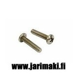 Koneruuvi 6-32X1/2" ruostumaton teräs