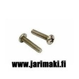 Koneruuvi 6-32X3/4" ruostumaton teräs