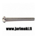 Koneruuvi 8-32X2" ruostumaton teräs