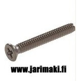 Koneruuvi uppokanta 8-32X2" ruostumaton teräs