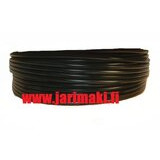 Koristelista taipuisa musta  1/2" (metritavara, eur/m)
