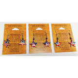 USA Tähti korvakorut