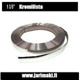 Kromilista taipuisa 1 3/8" metritavara
