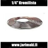 Kromilista taipuisa 1/4" metritavara