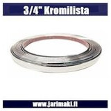 Kromilista taipuisa 3/4" metritavara
