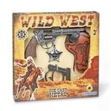 Lasten Wild West Nallipyssysetti käsiraudoilla
