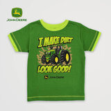 Lasten t-paita John Deere vihreä