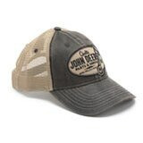 Lippalakki - John Deere harmaa/beige