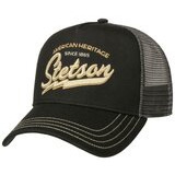 Lippalakki Stetson Trucker Cap American Heritage Classic Black