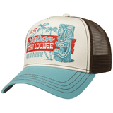Lippalakki Stetson Trucker Cap Tiki Lounge Blue
