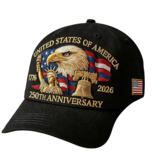 Lippalakki USA 250th Anniversary Musta