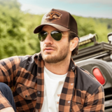 Lippalakki Yellowstone Ruskea