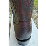 Lucchese -bootsit Pin Sadd Goat & Ostrich Cowboy (miesten)