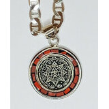 Meksikolaismedaljonki hopea - Punaoranssi/ monivärinen