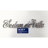 Merkki muovia "Sedan de Ville" 6-1/4"