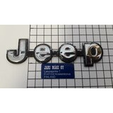 Merkki muovia 5-1/8" Jeep kromi pinta