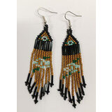 Moniväriset Helmikorvakorut