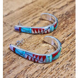 Moniväriset Jalokivikorvakorut