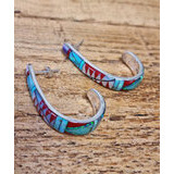 Moniväriset Jalokivikorvakorut