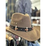 Nahkainen hattupanta luodit