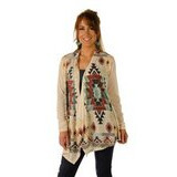 Naisten Aztec-kuvioinen jakku