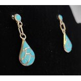 Orena Leekya Turquoise -korvakorut