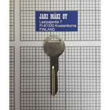 Ovi-/takaluukun lukon avain leikkaamaton Mopar 1966-1979