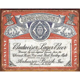 Peltikyltti Budweiser