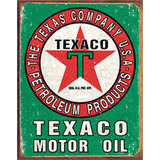 Peltikyltti Texaco Motor Oil