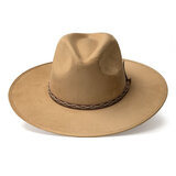 Pinch Front Flat Brim westernhattu